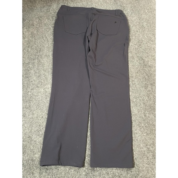 Public Rec Pants Mens 38x31 Gray Performance Stretch Chino Golf Casual Travel - Picture 8 of 12